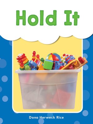 cover image of Hold It Read-along ebook